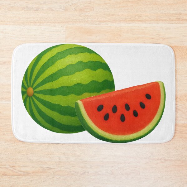 Item preview, Fresh Painted Watermelon & Slice Illustration designed and sold by SmallDart Creations.