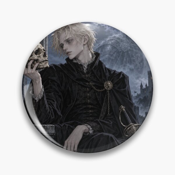 Item preview, Hamlet Melancholic Prince With Skull designed and sold by Crafts4Fun.
