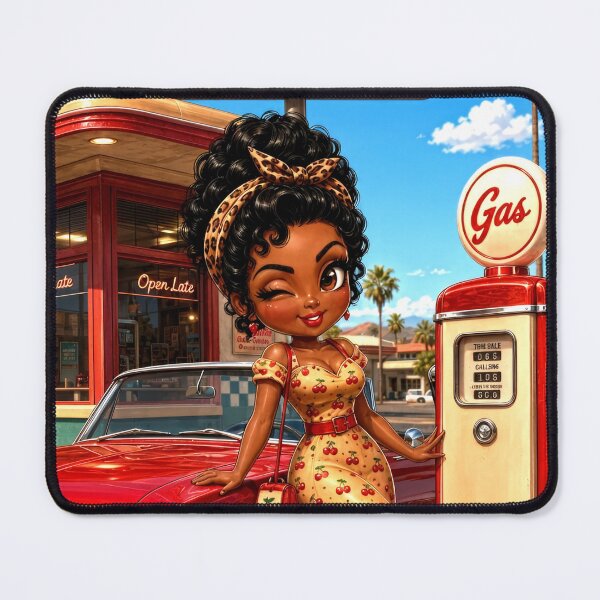 Item preview, Rockachibi Gloria - Vintage Filling Station by Kek-Ina designed and sold by Kek-Ina.
