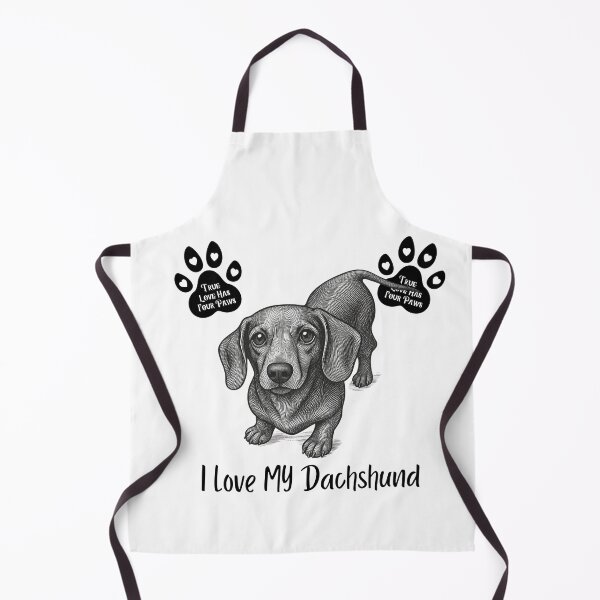 Item preview, I Love My Duchshund designed and sold by Everlumias.