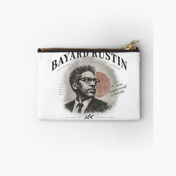 Item preview, Bayard Rustin Civil Rights Vintage Portrait designed and sold by pick-o-print.