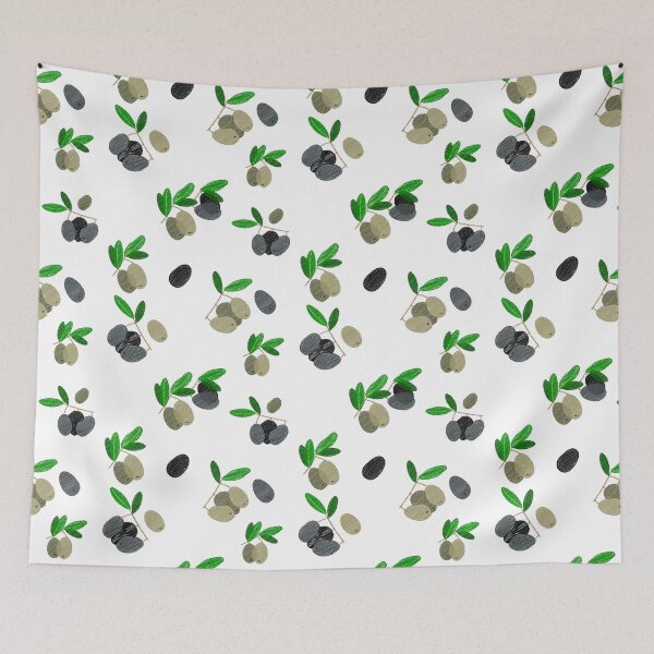 Item preview, Textured Olive Branch Botanical Seamless Pattern designed and sold by Dynamisa.