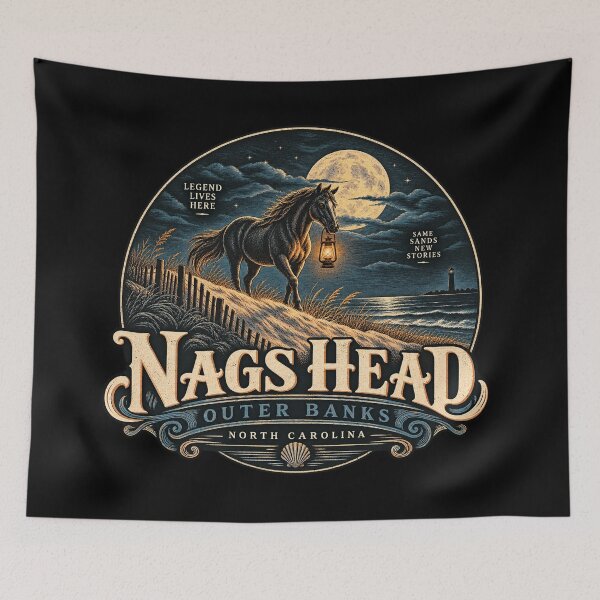 Item preview, Nags Head Bankers Legend designed and sold by The Coastal Route.