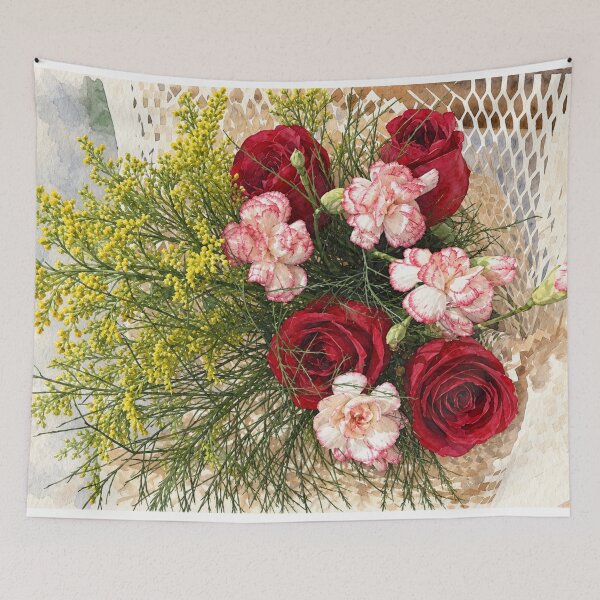 Item preview, Red roses bouquet designed and sold by Carol-arts-.