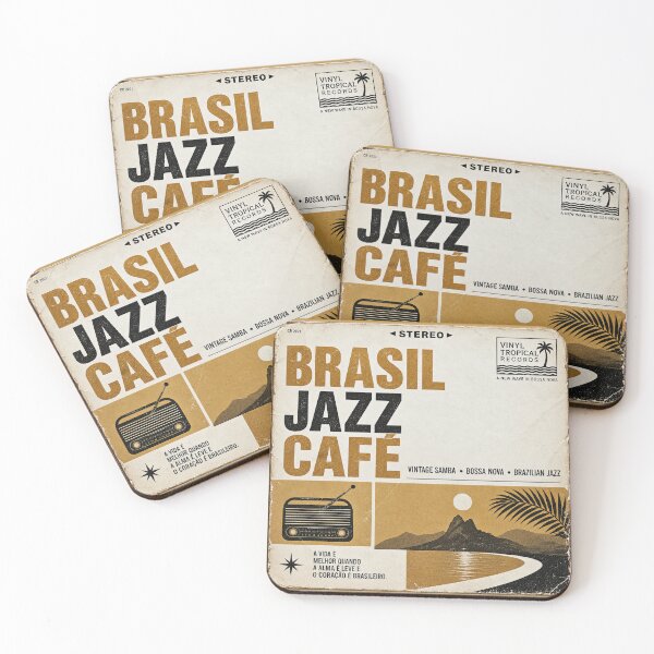 Item preview, Bossa Nova, Samba Music, Jazz Cafe, Brazil Music, Vintage Jazz designed and sold by Lifer Art and Design.