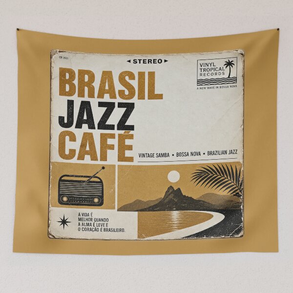 Item preview, Bossa Nova, Samba Music, Jazz Cafe, Brazil Music, Vintage Jazz designed and sold by Lifer Art and Design.