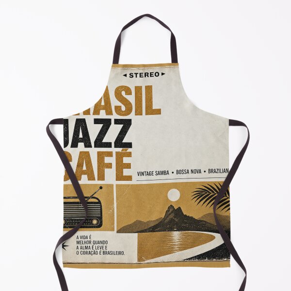 Artikelvorschau, Bossa Nova, Samba-Musik, Jazzcafé, Brasilianische Musik, Vintage-Jazz entworfen und verkauft von Lifer Art and Design.