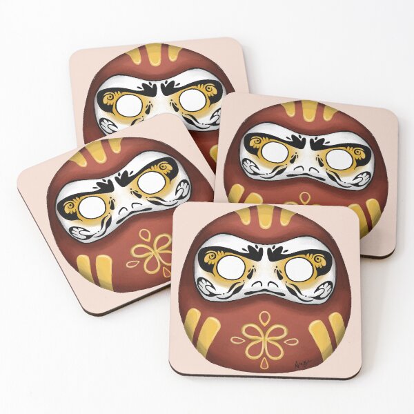 Artikelvorschau, Daruma bringt Glück entworfen und verkauft von AngeArtiste.