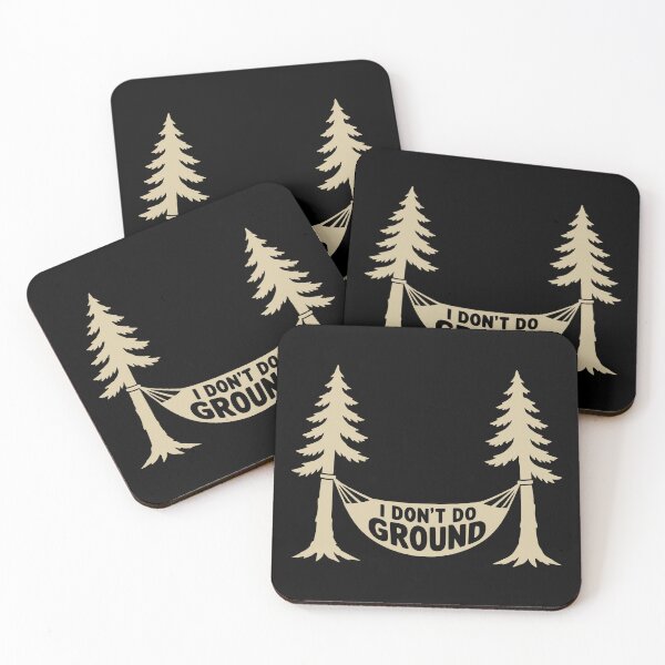 Item preview, I Don't Do Ground Hammock Camping designed and sold by Dago345.