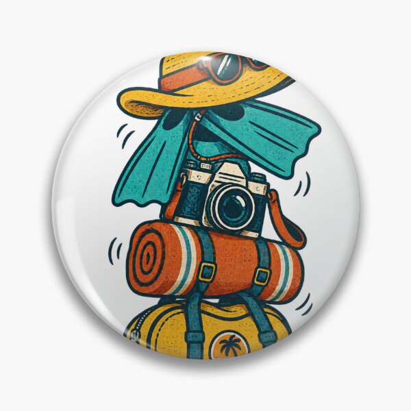 Item preview, I Pack Light Emotionally No Funny Travel Saying Art designed and sold by VisualArtsOasis.