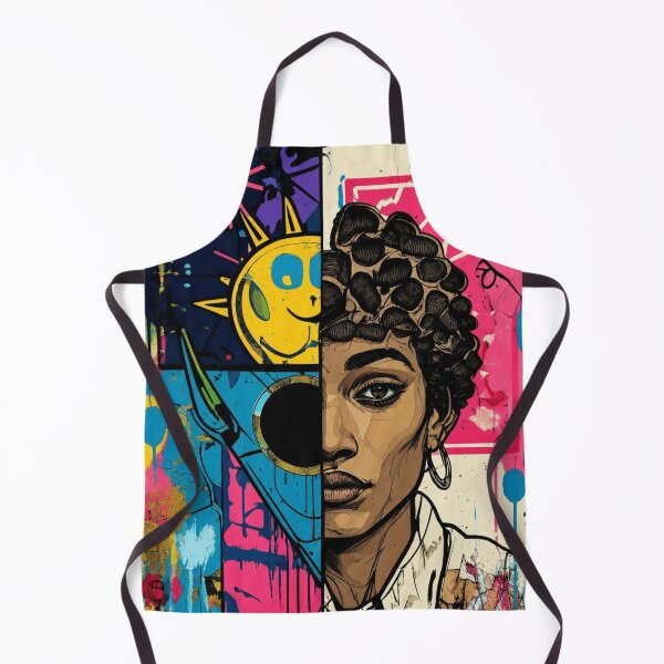 Item preview, Abstract Woman Pop Art Graffiti designed and sold by ERODED SELF.