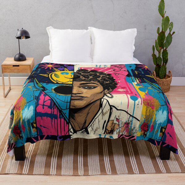Item preview, Abstract Woman Pop Art Graffiti designed and sold by ERODED SELF.