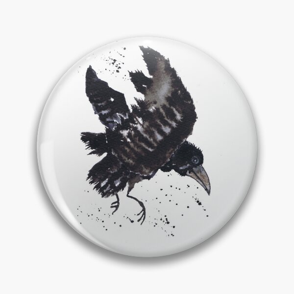 Item preview, CROW designed and sold by Hares & Critters.