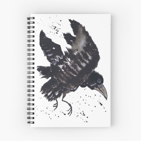 Item preview, CROW designed and sold by Hares & Critters.