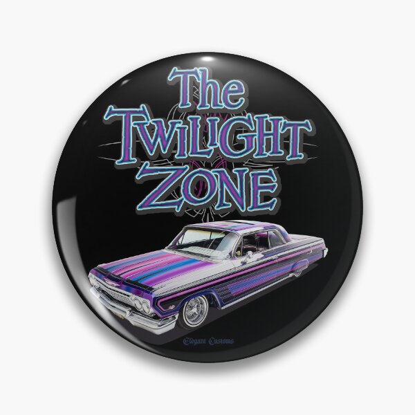 Item preview, 1962 Impala The Zone Twilight with text - Lowrider, Kustom, Hot Rod, Muscle Car designed and sold by Elegant Customs.