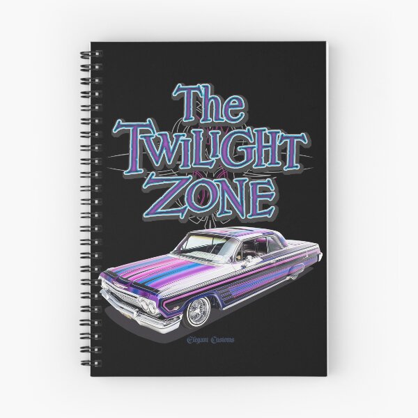 Item preview, 1962 Impala The Zone Twilight with text - Lowrider, Kustom, Hot Rod, Muscle Car designed and sold by Elegant Customs.