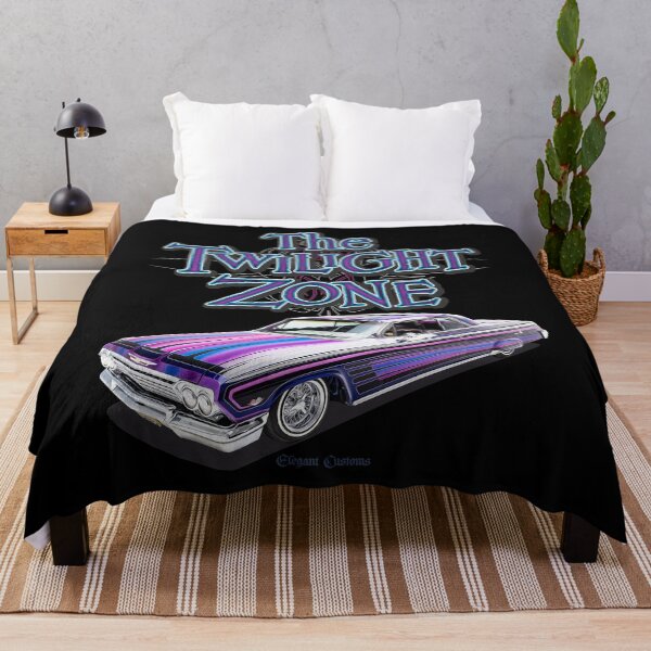 Item preview, 1962 Impala The Zone Twilight with text - Lowrider, Kustom, Hot Rod, Muscle Car designed and sold by Elegant Customs.