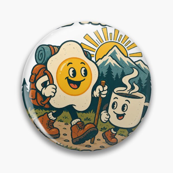 Item preview, Will Travel For Breakfast Funny Travel Cartoon Art designed and sold by VisualArtsOasis.