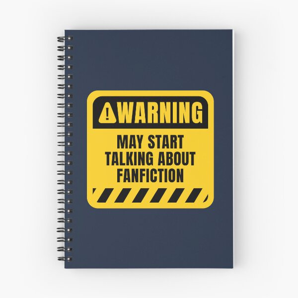 Item preview, Fanfiction Warning Sign designed and sold by MaryAller.