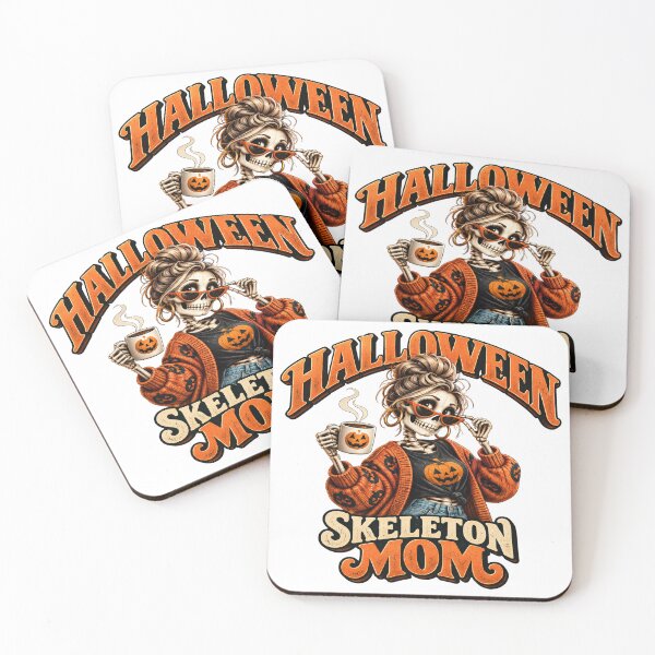 Item preview, Retro Halloween Skeleton Mom Spooky Mama Vintage designed and sold by OUICHA.