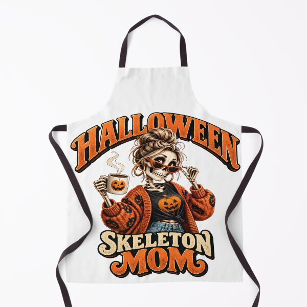 Item preview, Retro Halloween Skeleton Mom Spooky Mama Vintage designed and sold by OUICHA.