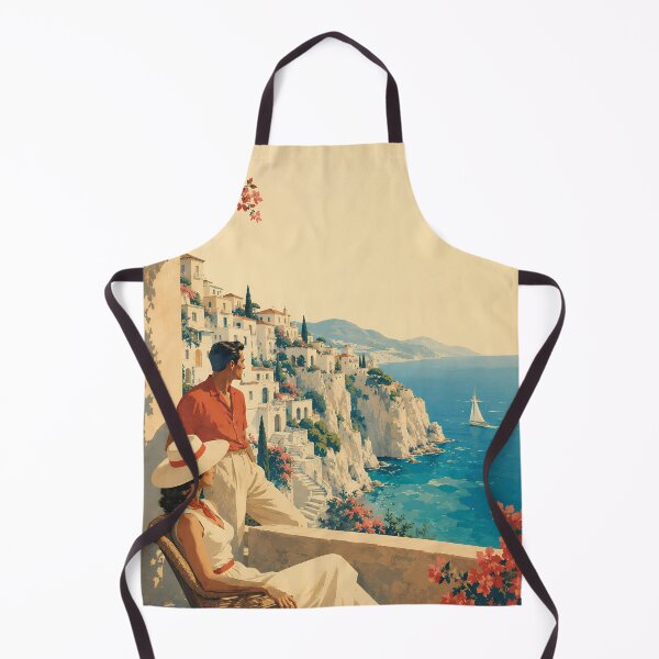 Item preview, Vintage Amalfi Coast Mediterranean Escape designed and sold by suraajm20.