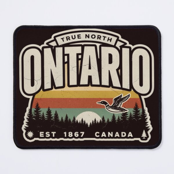 Item preview, Ontario Canada Vintage Retro 80s Outdoor Souvenir designed and sold by Malaryk.