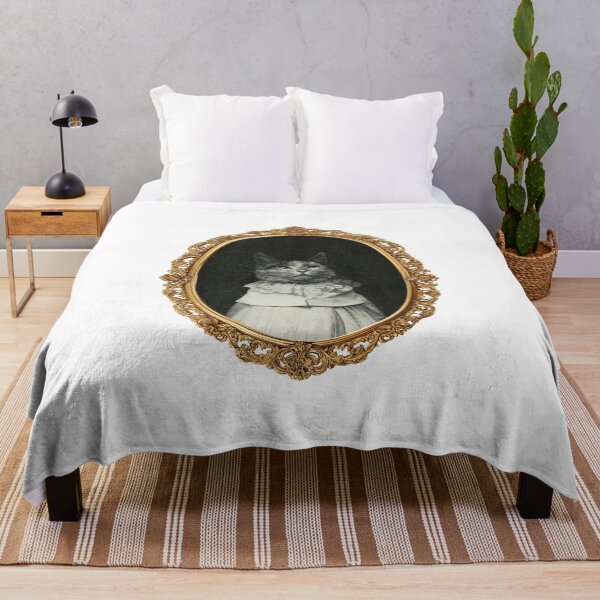 Item preview, Distinguished Victorian Cat Portrait | Vintage Cat Art designed and sold by Department of Curiosity.