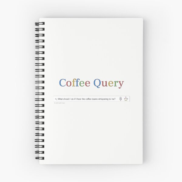 Item preview, Coffee Query Coffee Bean Search designed and sold by JustAsmahDesign.