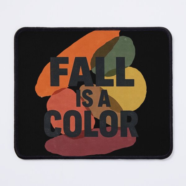 Item preview, Fall Is A Color Abstract Autumn Art designed and sold by WikaKowalczyk.
