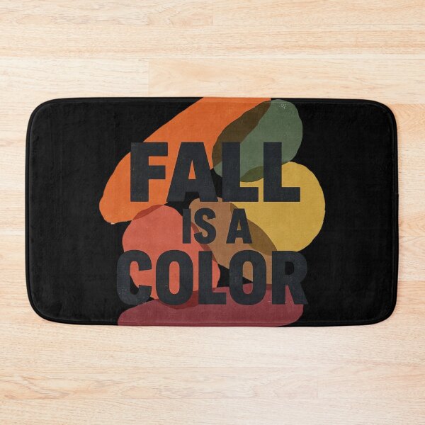 Item preview, Fall Is A Color Abstract Autumn Art designed and sold by WikaKowalczyk.