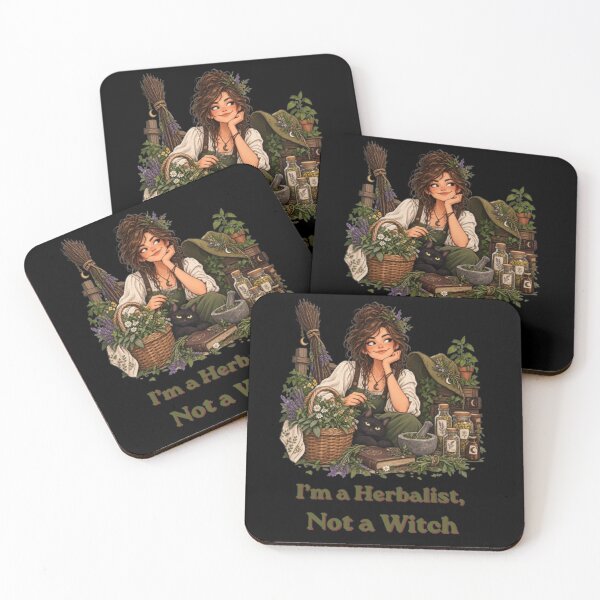 Item preview, Funny Herbalist Not A Witch Plant Lady Cute Cottagecore Herbal Medicine designed and sold by ManSplotu.