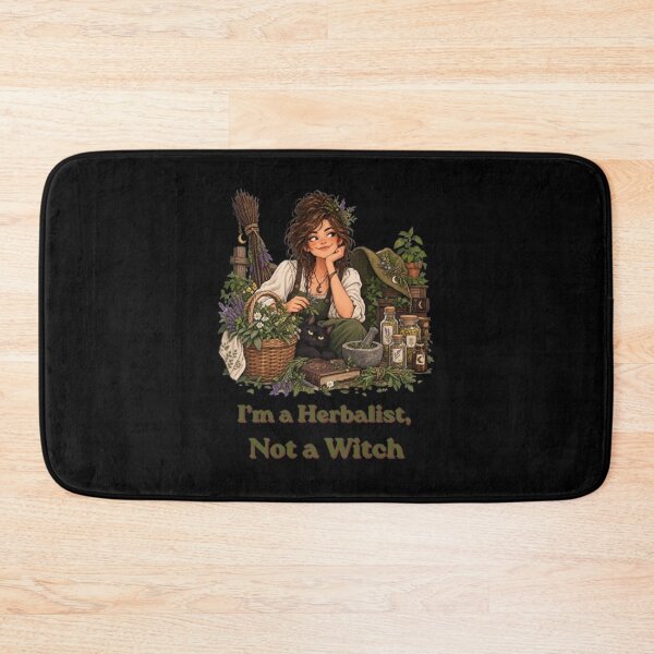 Item preview, Funny Herbalist Not A Witch Plant Lady Cute Cottagecore Herbal Medicine designed and sold by ManSplotu.