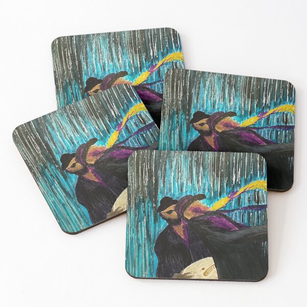 Item preview, Jazz Duo Abstract Painting designed and sold by BirdandaBrush.