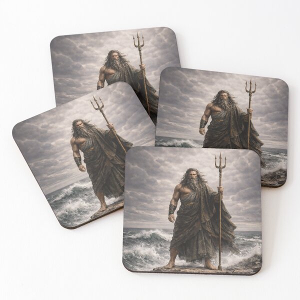 Artikelvorschau, Poseidon – Gott des Meeres entworfen und verkauft von WallboundStudio.