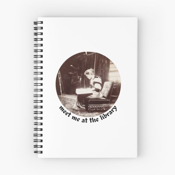 Item preview, Meet Me at the Library | Antique Photograph Design designed and sold by Department of Curiosity.