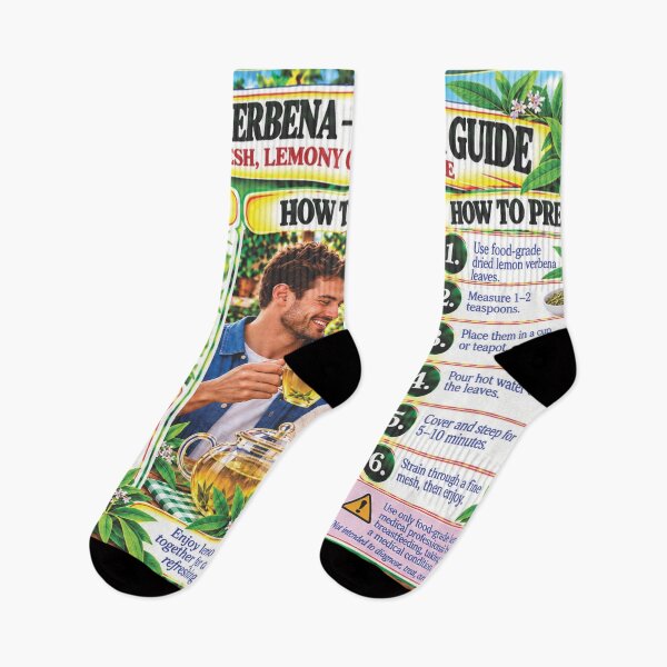 Item preview, Lemon Verbena Herbal Tea Guide designed and sold by New Wave Artworks & Odds &Ends.