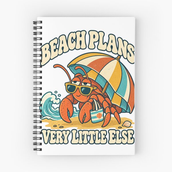 Item preview, Beach Plans Very Little Else Funny Travel Cartoon Art designed and sold by VisualArtsOasis.