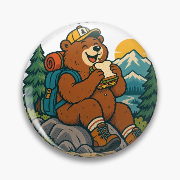 Item preview, Hiking Pace Frequent Snack Stops Funny Travel Humor Art designed and sold by VisualArtsOasis.