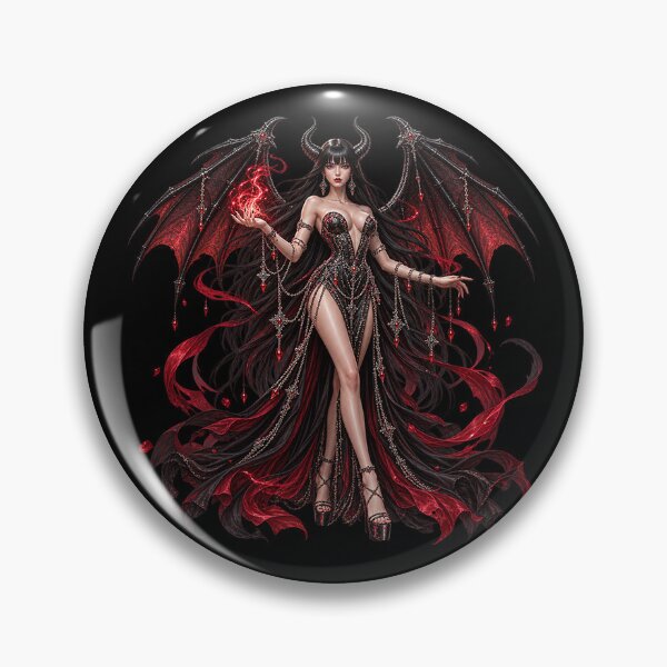 Item preview, Infernal Goddess – Queen of Shadows and Fire designed and sold by TroviTutto.