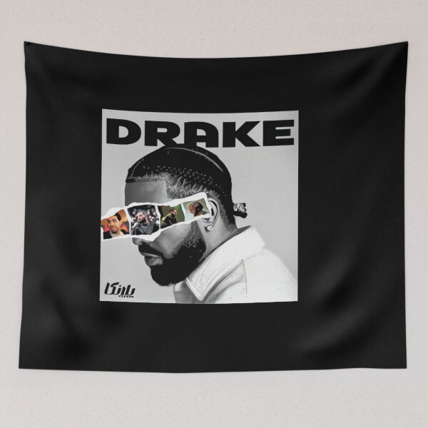 Aperçu de l'œuvre Albums Drake créée et vendue par Artsarark.