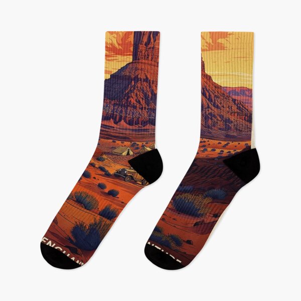 Item preview, Arizona Desert Travel Design Art Print Poster Wall Tee Vest  designed and sold by Cool Robot Bro..