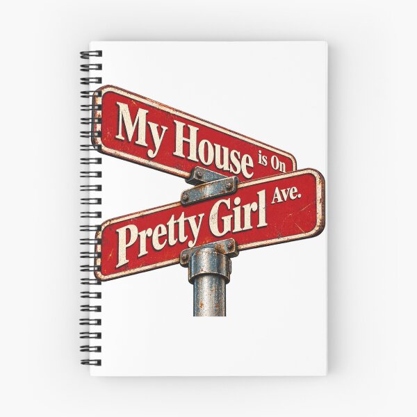 Item preview, Pretty Girl Ave Pink Street Sign Art – Retro Feminine Music Aesthetic designed and sold by Mahmoud Salah.