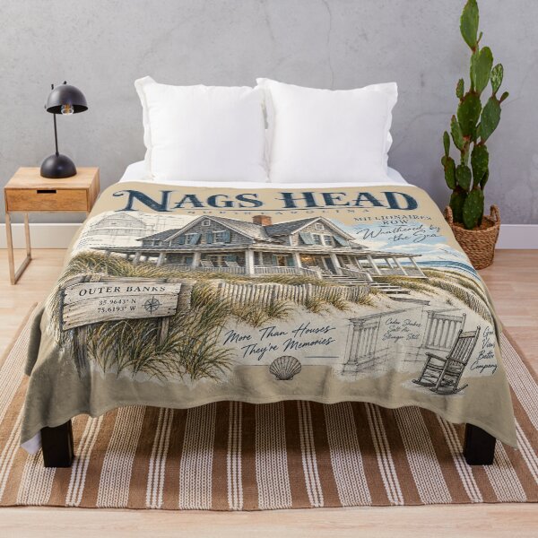 Item preview, Nags Head Millionaires Row Cottages designed and sold by The Coastal Route.