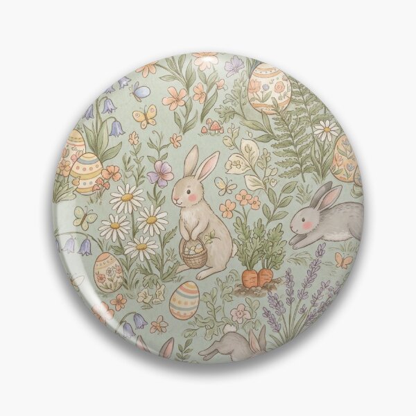 Artikelvorschau, Verspieltes Ostergeschenk mit Eier- und Blumenmuster, niedliches Frühlings- und Osterdesign entworfen und verkauft von ArtDesignTp.