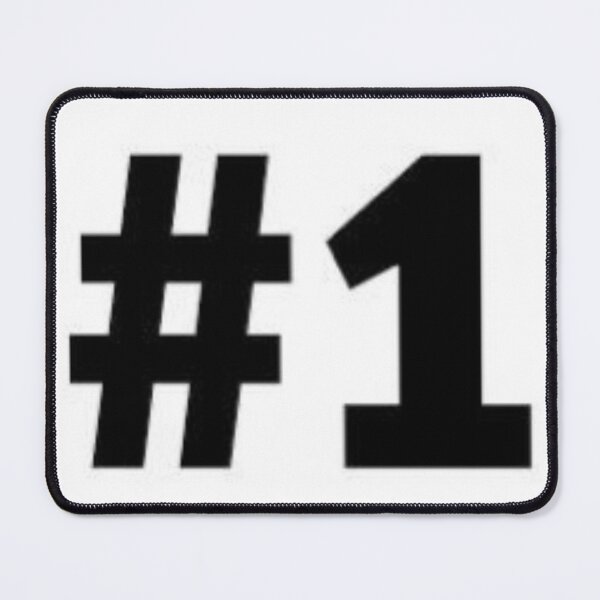 Item preview, #1 Number One Symbol – Bold Minimalist Typography Design designed and sold by aloksahu123.