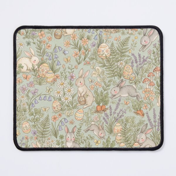Item preview, Whimsical Easter Eggs and Flowers Pattern Gift, Cute Spring Easter Design designed and sold by ArtDesignTp.