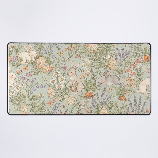 Item preview, Whimsical Easter Eggs and Flowers Pattern Gift, Cute Spring Easter Design designed and sold by ArtDesignTp.