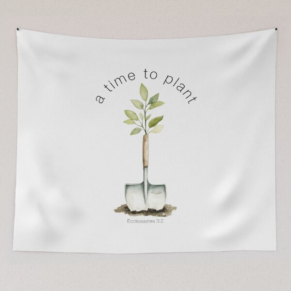 Item preview, A Time to Plant Christian Gardening designed and sold by Sachie's Studio.