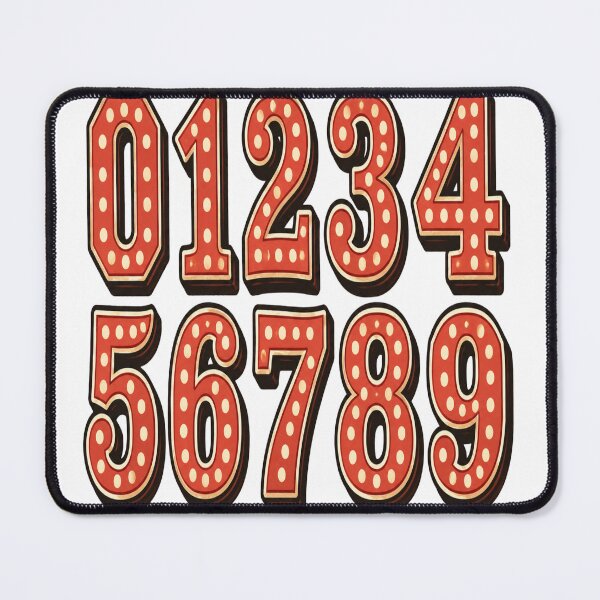 Item preview, Math Numbers Retro Preschool Learning Kids Education designed and sold by OUICHA.